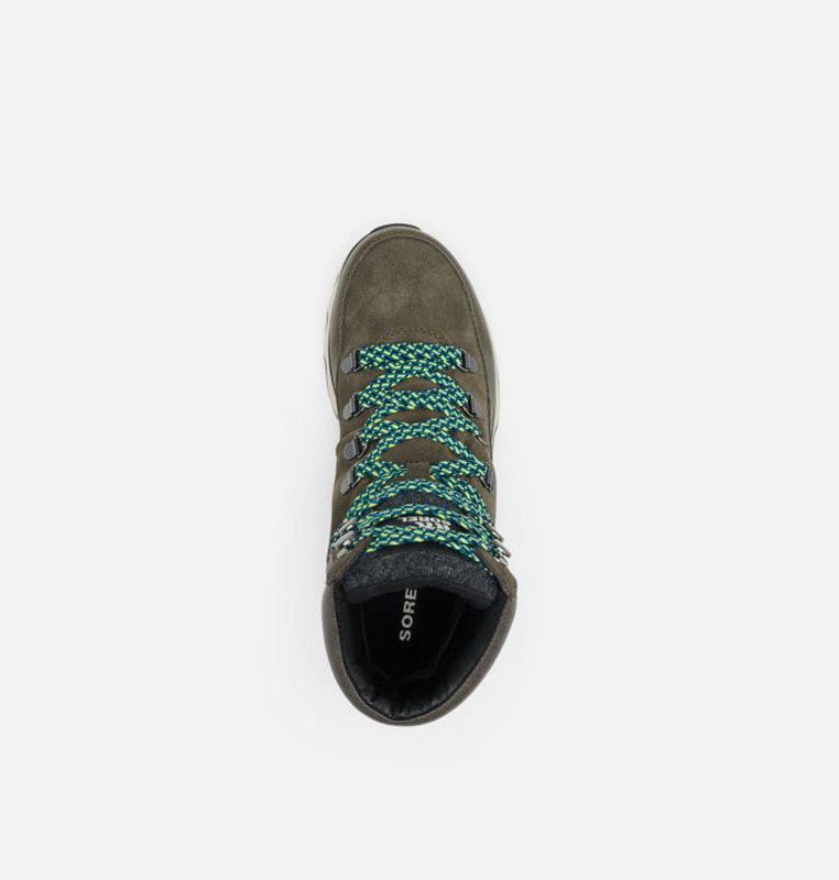 Botas De Invierno Sorel Mujer - Kinetic™ Conquest Bajas Verde Oscuro - 51467-OIXS